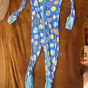 Blue Kids One Piece Pajama
